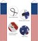 Memorial Day 4th of July Decorations, Large Hanging American Flag Door Banner, July Fourth Front Porch Decor